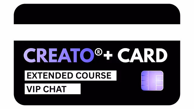 Creator+ Card