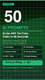YouTube Script AI Prompt Pack & Grow Yt