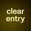clear entry 
