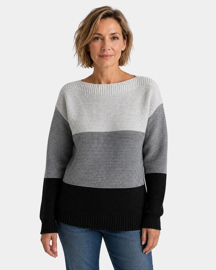 Serena | Pull Dégradé Doux avec Coupe Confortable
