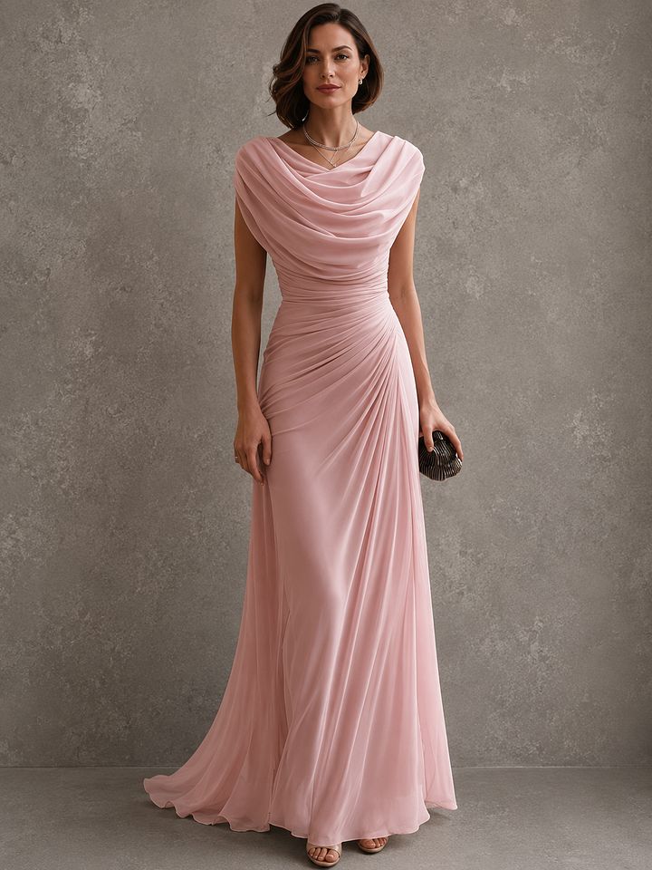 Julienne | Robe Maxi Drapée Élégante