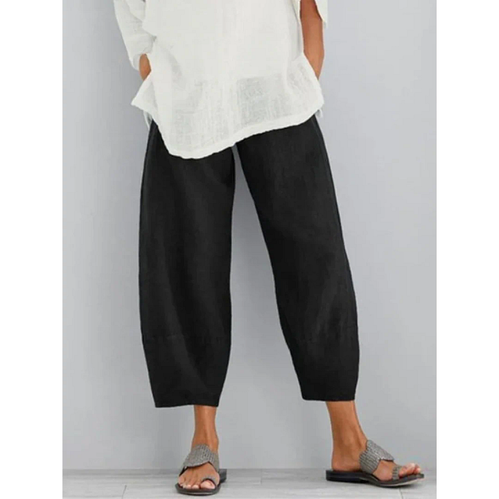 Elena™ | Pantalon en lin élégant et confortable