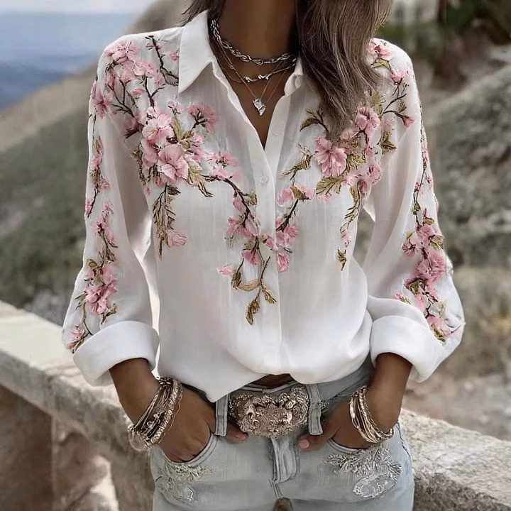Flore | Blouse Imprimée Fleurie
