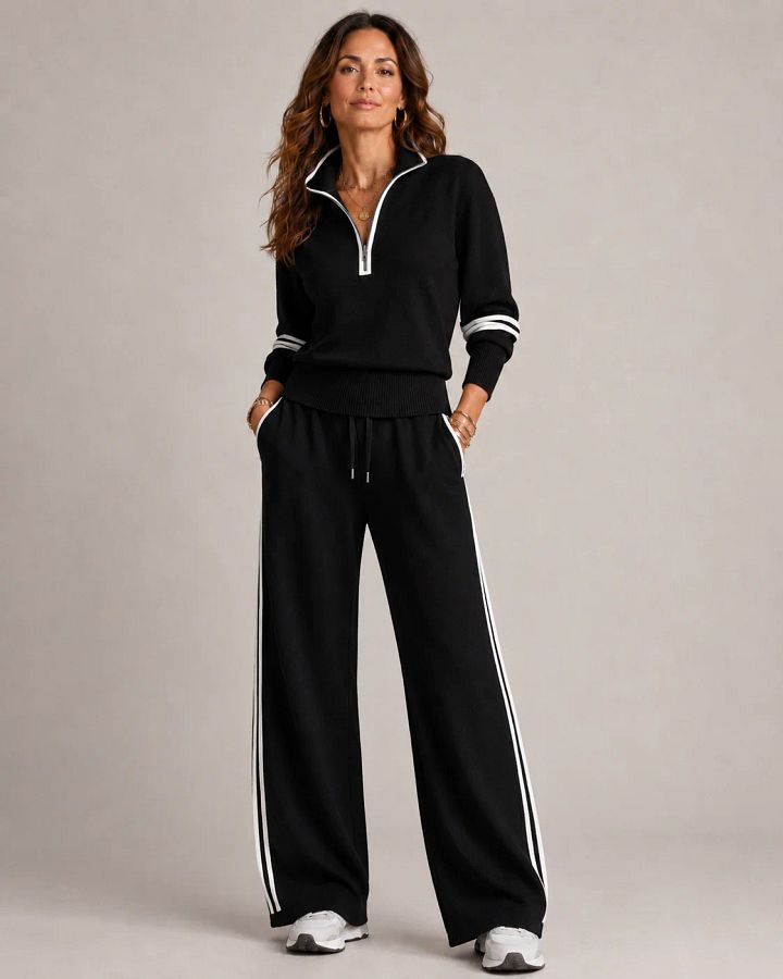 Séréna | Ensemble Pull Zippé