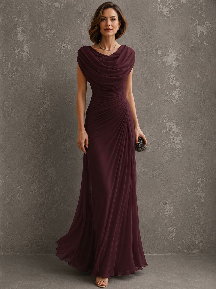 Julienne | Robe Maxi Drapée Élégante