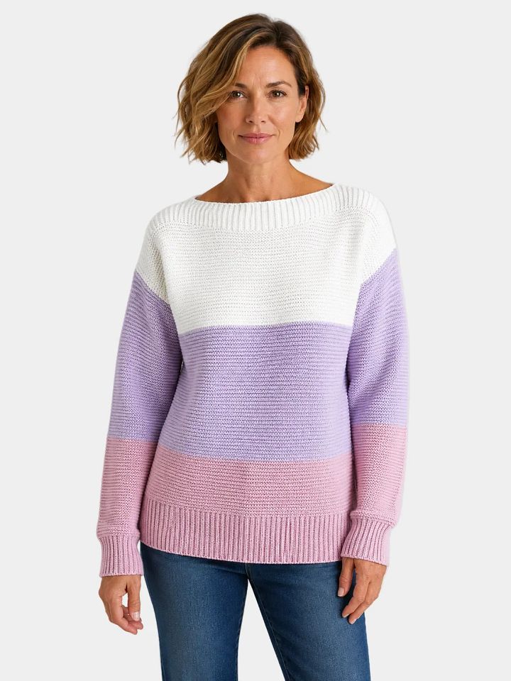 Serena | Pull Dégradé Doux avec Coupe Confortable