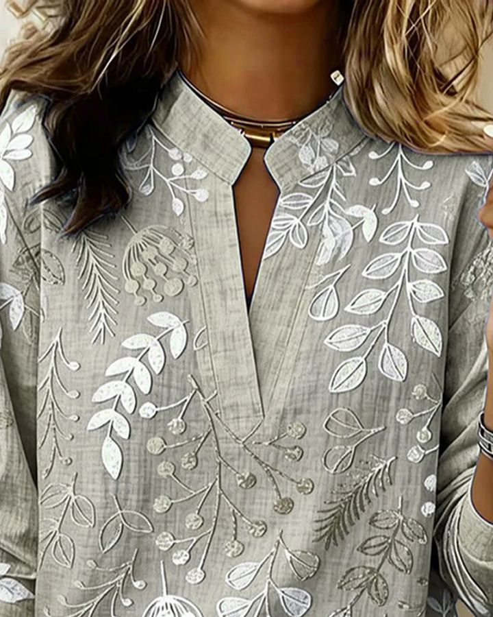 Liliane | Blouse Imprimée Botanique