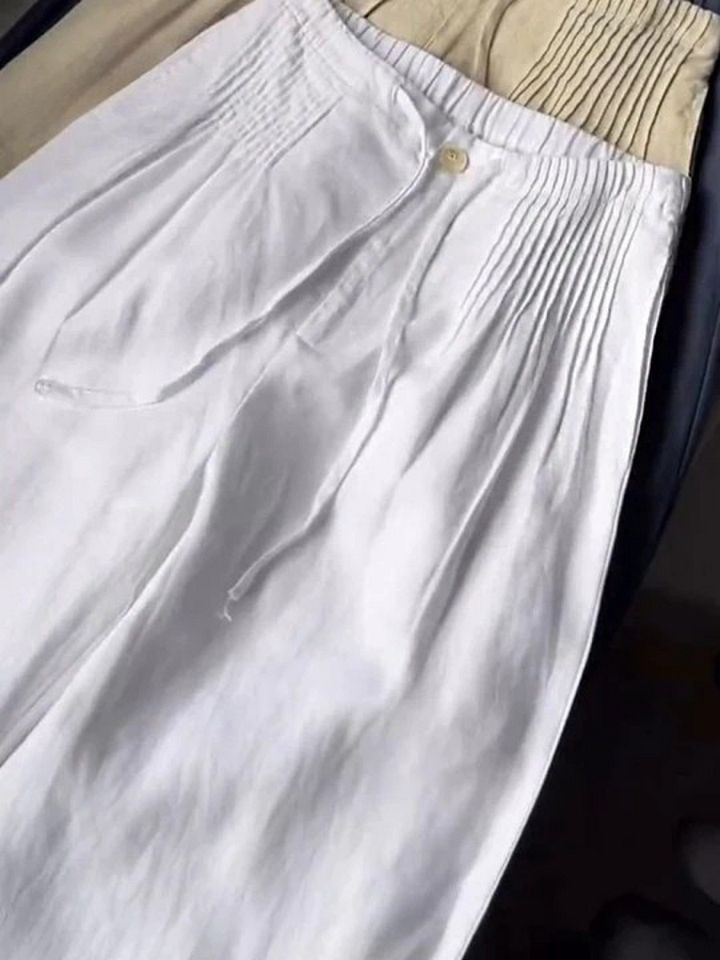 Isabelle | Pantalon fluide jambe large