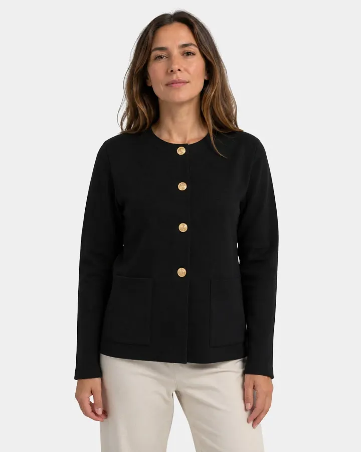 Anne | Cardigan en laine mérinos