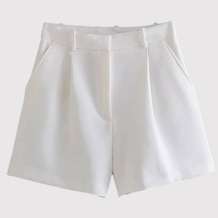 Rozenn | Short Taille Haute Élégant