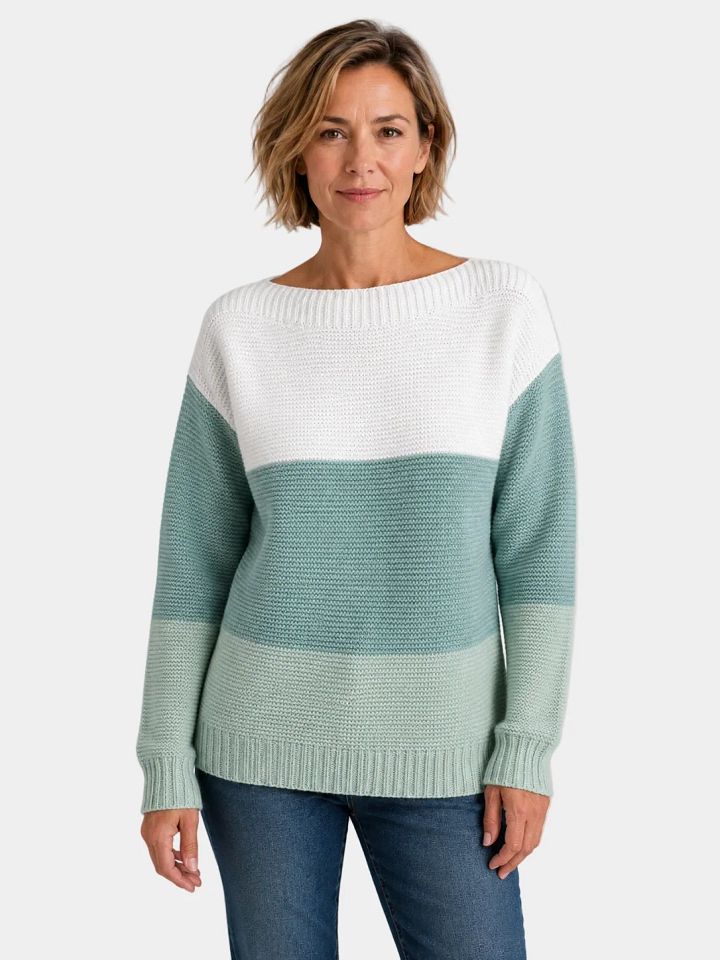 Serena | Pull Dégradé Doux avec Coupe Confortable