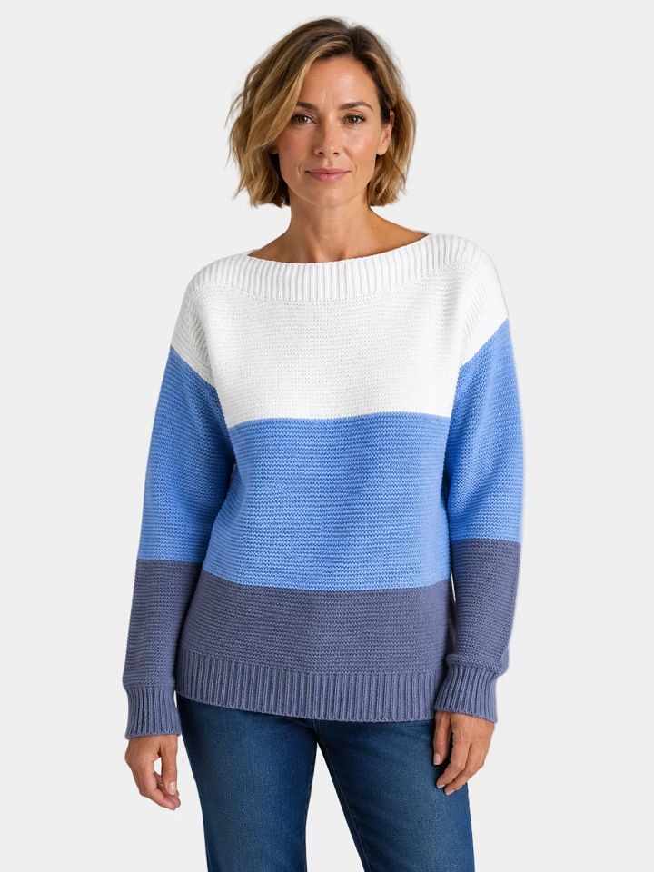 Serena | Pull Dégradé Doux avec Coupe Confortable