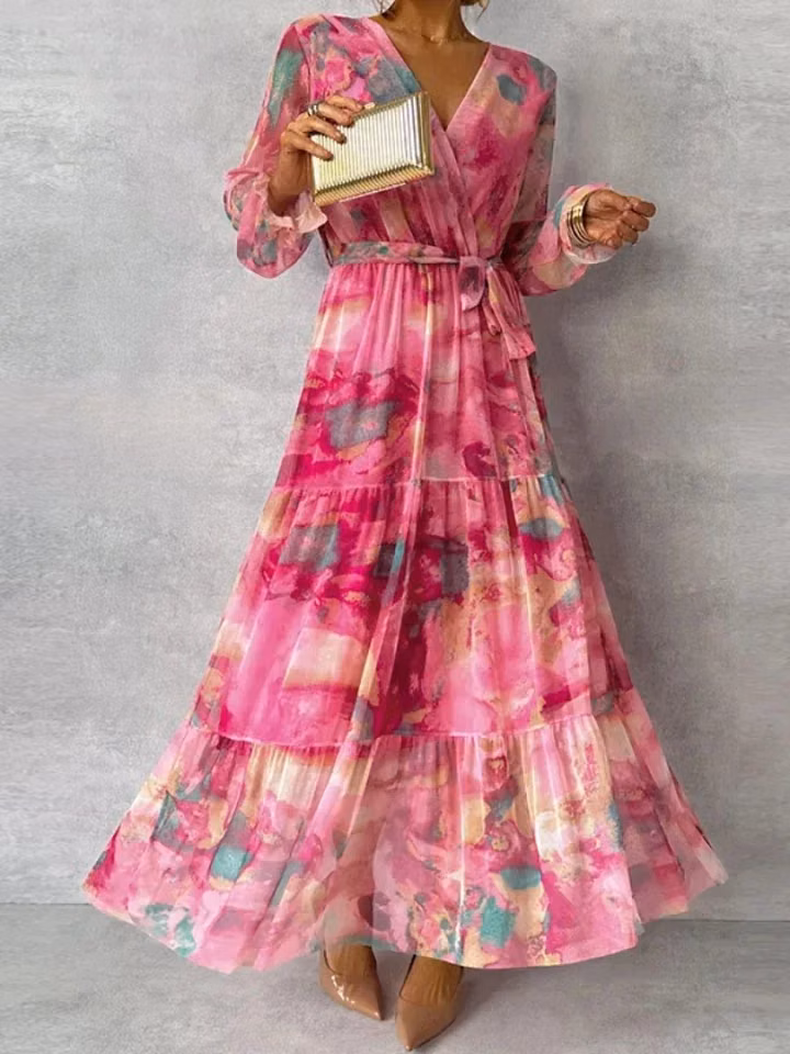 Sophie | Robe élégante à imprimé fleuri