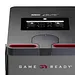 Game Ready Med4 Elite touchscreen and dual hose port holsters, close-up