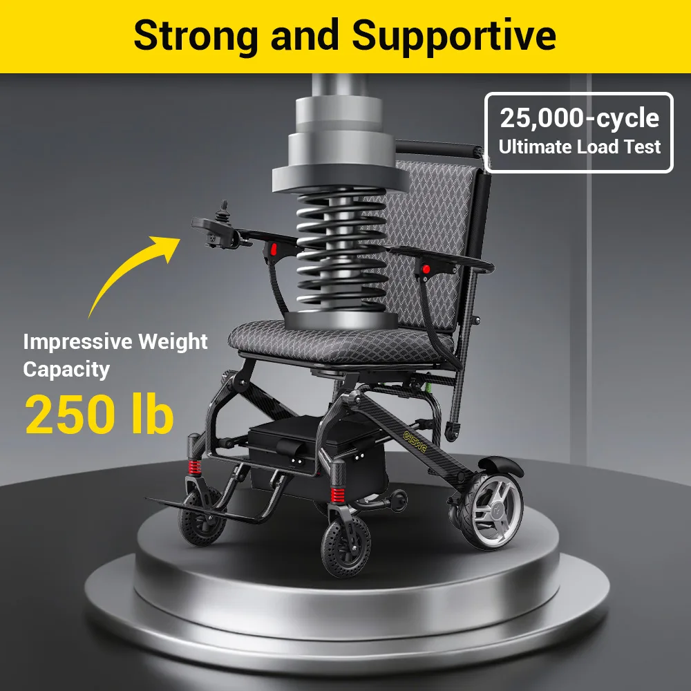 EASWE C10 carbon fiber folding electric wheelchair
