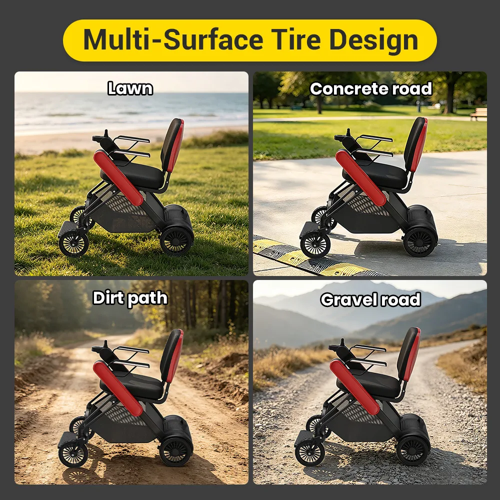EASWE F10 auto folding electric wheelchair