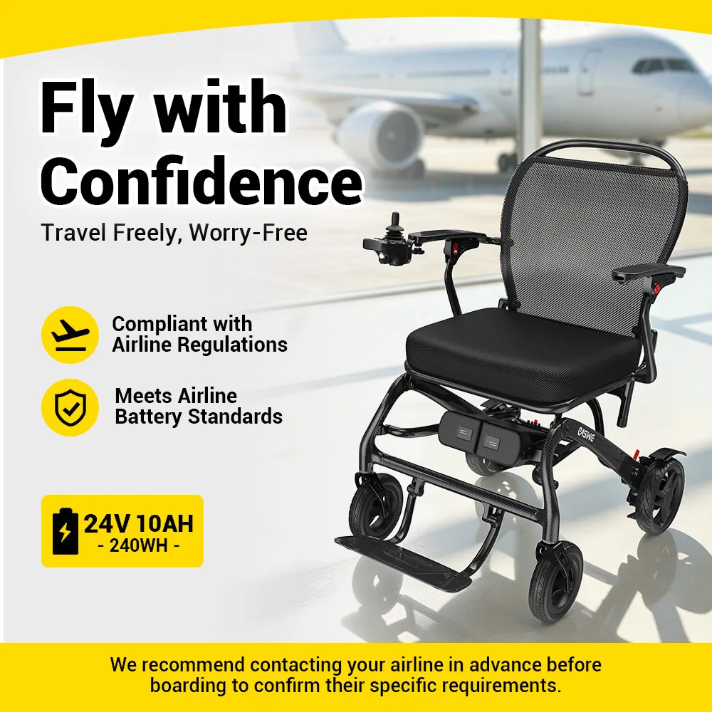 EASWE C20 long range carbon fiber electric wheelchair