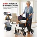 Metro Mobility M913P 2-in-1 Rollator