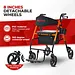 Metro Mobility M913P 2-in-1 Rollator