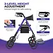 Metro Mobility M913P 2-in-1 Rollator