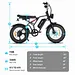 HappyRun Tank G60 Pro Moped-Style Off-Road Electric Bike (UL 2849 Certified)