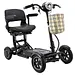 Bangeran 4-Wheel Collapsible Portable Electric Mobility Scooter – Black