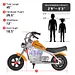 HappyRun Pulse 11 Kids Electric Motorcycle