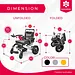 Bangeran Mammoth Ergonomic All-Terrain Compact Electric Wheelchair