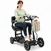 Bangeran 4-Wheel Collapsible Portable Electric Mobility Scooter – Black
