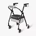 Vocic Z11 Standard Rollator Walker with Padded Seat