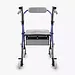 Vocic Z11 Standard Rollator Walker with Padded Seat