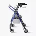 Vocic Z11 Standard Rollator Walker with Padded Seat