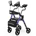 Vocic Z22 Upright Rollator Walker with Adjustable Armrests