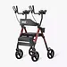 Vocic Z22 Upright Rollator Walker with Adjustable Armrests