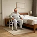 Vocic YR11 Drop-Arm Bedside Commode Chair