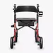 Vocic Z57 All-Terrain Outdoor Rollator with 12" Wheels