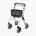 Vocic Z32 Slim Foldable Indoor Rollator for Small Spaces