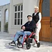 Vocic Z55 Versatile 2-in-1 Rollator Walker & Transport Chair