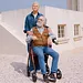 Vocic Z21 Lightweight Rollator Walker with Seat