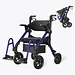 Vocic Z55 Versatile 2-in-1 Rollator Walker & Transport Chair
