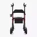 Vocic Z22 Upright Rollator Walker with Adjustable Armrests