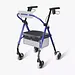 Vocic Z11 Standard Rollator Walker with Padded Seat