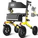 Vocic Z57 All-Terrain Outdoor Rollator with 12" Wheels