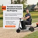 SuperHandy 15HP Gas Stump Grinder with Electric Start & Sweep Function, 420cc - GUO152