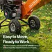 SuperHandy Compact Wood Chipper, 7HP 212cc, 3" Max Branch Capacity - GUO074
