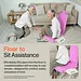 SuperHandy GoRise LT Portable Floor & Bath Lift, Pink Edition, 330 lb Capacity - GUT197
