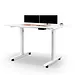SuperHandy Electric Standing Desk, 48" x 30", Pristine White - GUT151