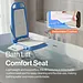 SuperHandy Portable Floor & Bath Lift with Removable Panels, Spa Blue, 330 lb Capacity - GUT195