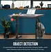 SuperHandy Electric Standing Desk, 48" x 30", Rustic Wood - GUT149