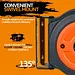SuperHandy Enclosed Extension Cord Reel, 16AWG, 50 ft - GUR028